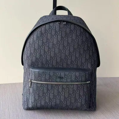 Dior Oblique Print Backpack